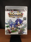 Sonic Generations PlayStation 3 PS3 2011 CIB GOOD DISC