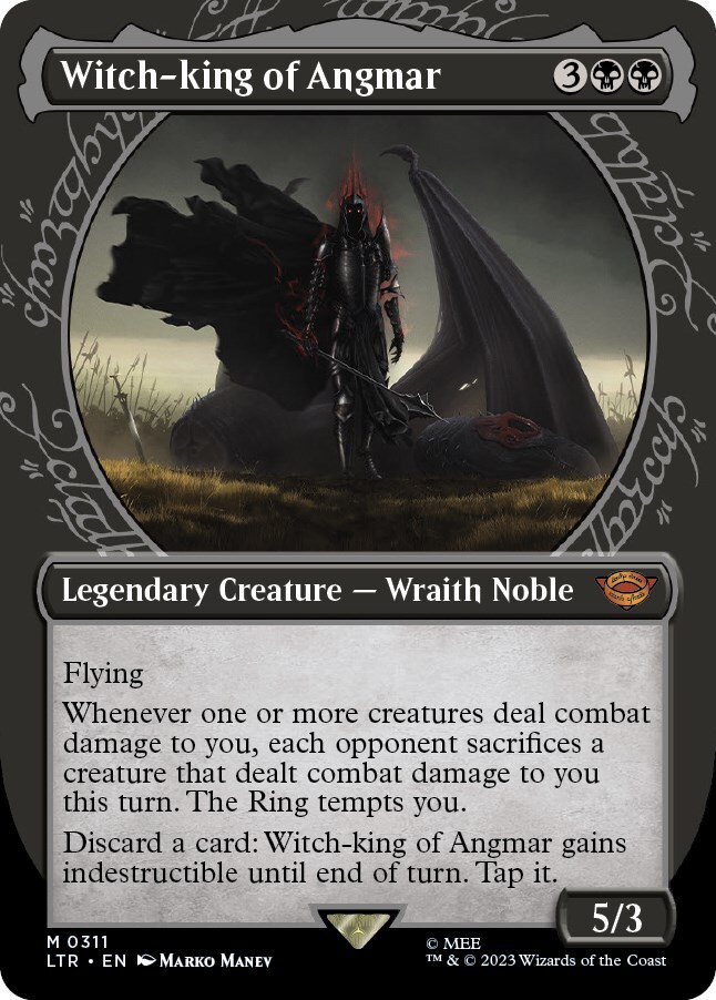 Witch-king of Angmar (Showcase) Universes Beyond: The Lord of the Rings: Tales of Middle-earth Foil