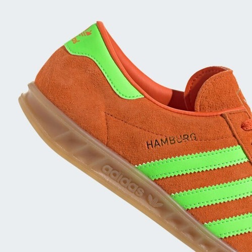 Adidas WMNS Hamburg Naranja Solar Verde IH5460 Mujer Talla - Imagen 8 de 10