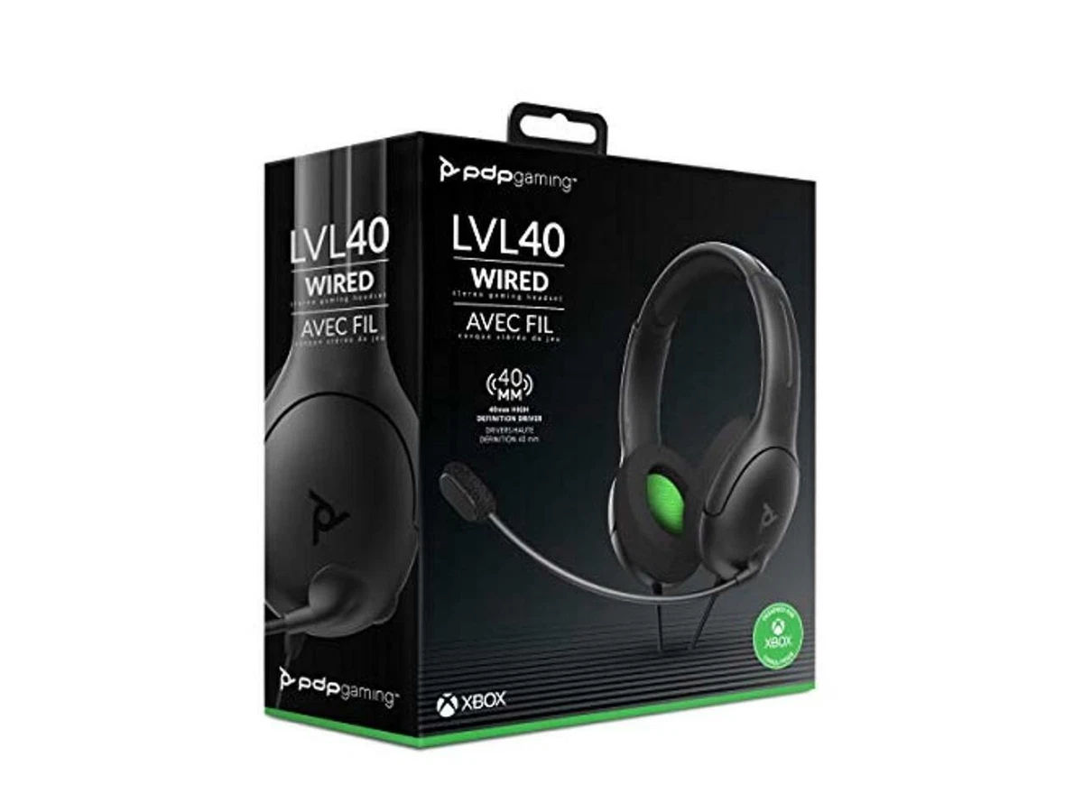 PDP Gaming LvL40 Wired Stereo Gaming Headset for Xbox One Review