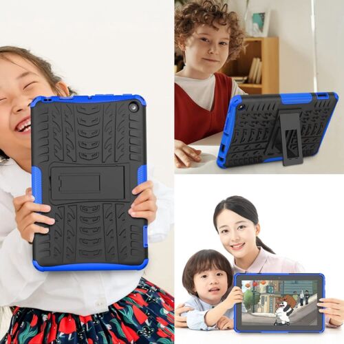 For Amazon Kindle Fire HD 10/10 Plus 12th Gen Tablet Heavy Duty Stand Case Cover - Picture 4 of 55