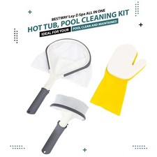 Lay-Z-Spa Bestway Cleaning Kit All-In-One Tool Set for Inflatable Spa Hot Tub