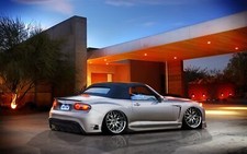 Cars mazda mx 5 Desk Mat Stitched