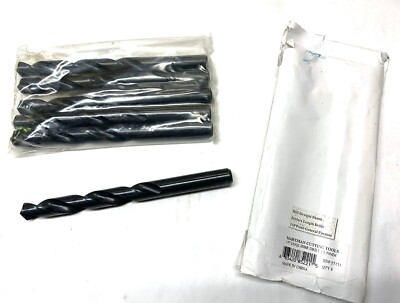 MARXMAN - 333QI HSS Jobber Length Drills - #6 12.5mm - 118° Point - Qty. 6 - NEW