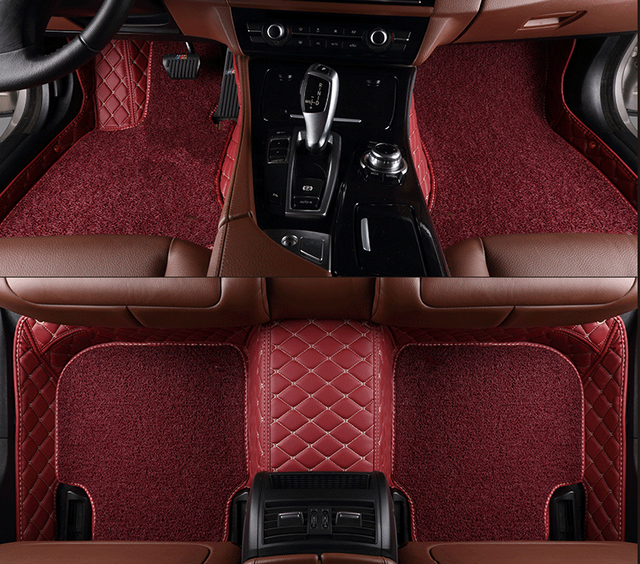 For fit Jeep Patriot 20092015 Car doubledecker luxury floor mats easy