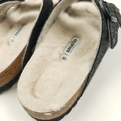 Birkenstock Arizona Rivet Wool Felt Doubleface Gray Sandals  display picture 1