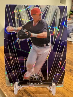 2024 Leaf Metal Baseball Seaver King Prospect Rookie RC #/6 SSP   