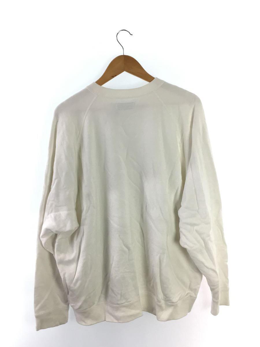 Loopwheeler x Graphpaper RAGLAN SWEAT White Cotton Size 2 Used