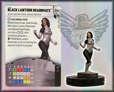 DC Heroclix BLACK LANTERN REANIMATE - 008 COMMON Lantern Legacy Set