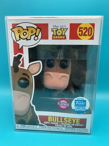 Funko Pop! Bullseye Flocked Disney Toy Story #520 Funko Shop Exclusive