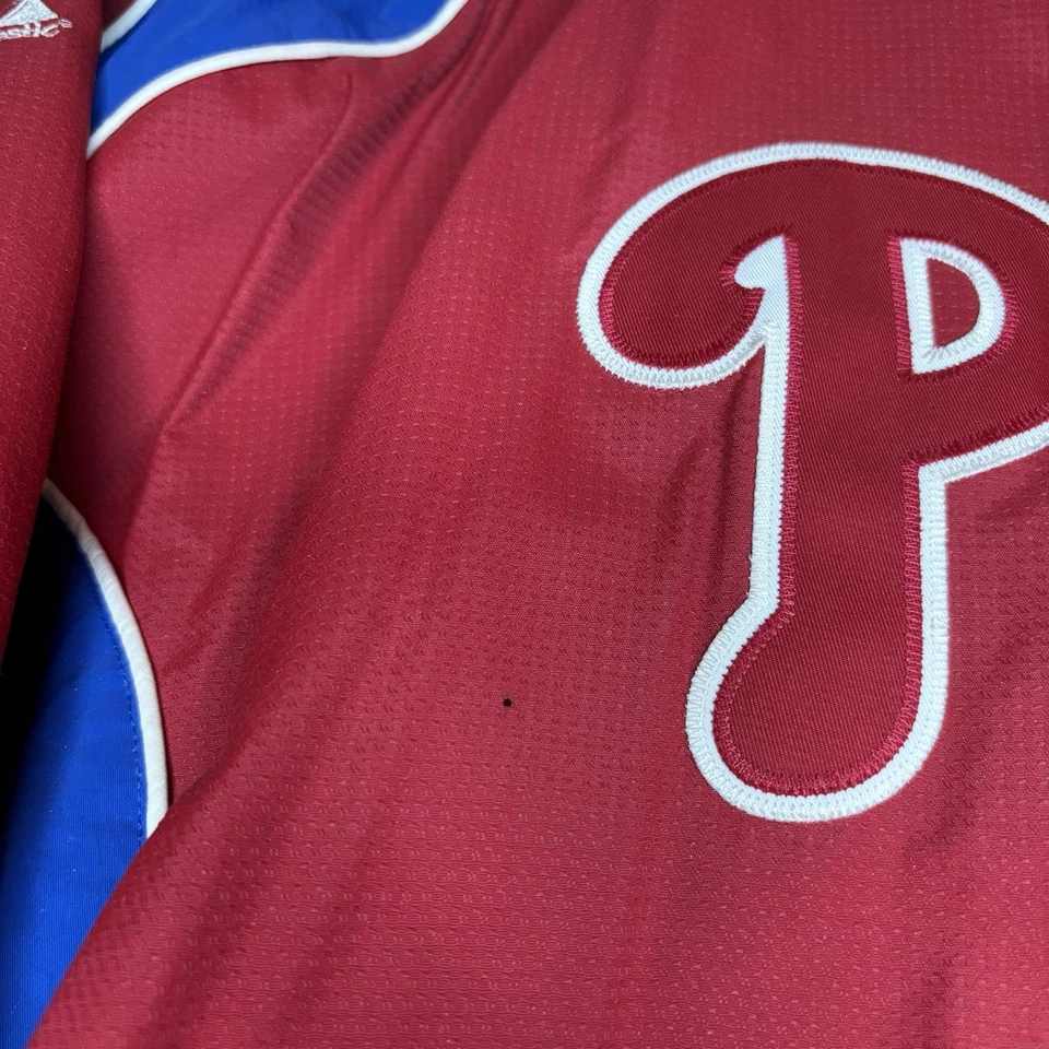 Vintage Majestic Philadelphia Phillies Dugout Jacket Authentic Collection XXL - Image 2 of 4