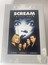 Scream Triple Pack DVD, 2009, 3-Disc Set  Scream 1 , 2 and 3 Boxset