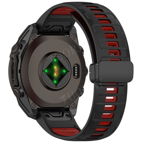 Correa de silicona Quickfit para Garmin Instinct 3 45 mm 50 mm descenso G2 Tactix 8 - Imagen 196 de 218