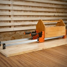 JORGENSEN 2pack 36-inch Bar Clamps, 90 Cabinet Master Parallel Jaw Bar Clamp Set