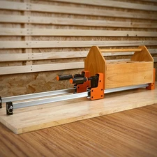 JORGENSEN 2pack 36-inch Bar Clamps, 90°Cabinet Master Parallel Jaw Bar Clamp Set