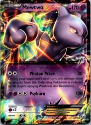 Mewtwo-EX XY183 XY Black Star Promo Holo