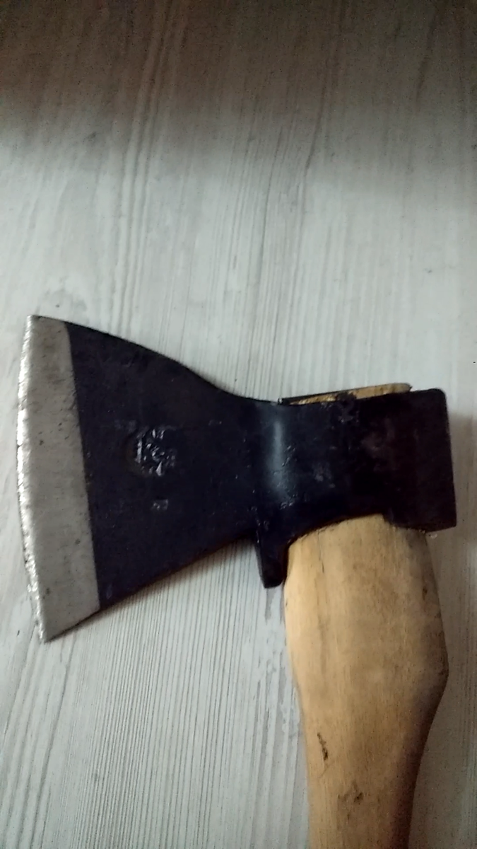 USSR AXE 1965 Stigma ZIK Hatchet Genuine Military Forged Rare NOT