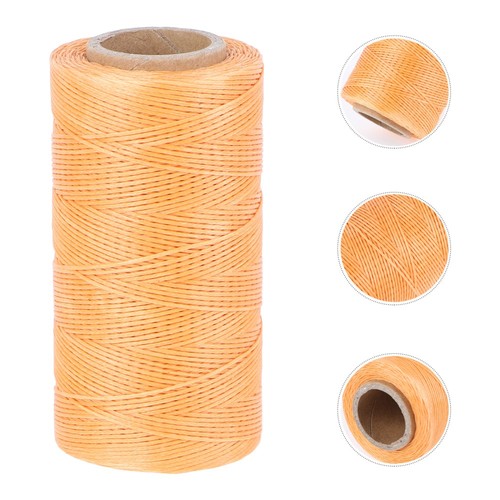 150 D DIY Wire Waxed Thread for Hand Sewing Flat Line Stitching Cord | eBay