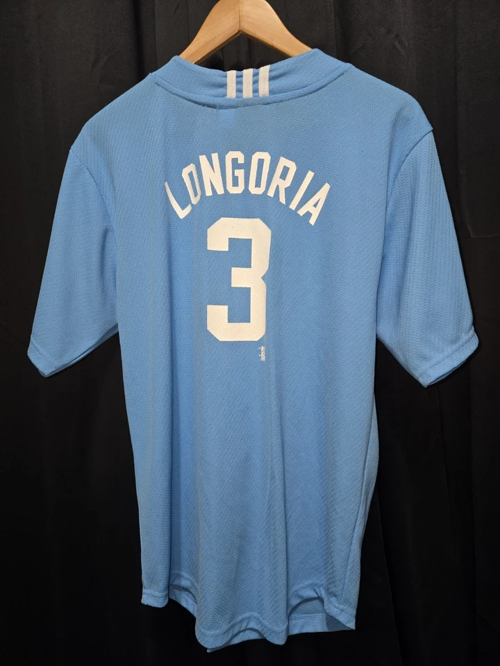 Adidas MLB Tampa Bay Rays #3 Longoria Jersey Youth XL - Image 2 of 4