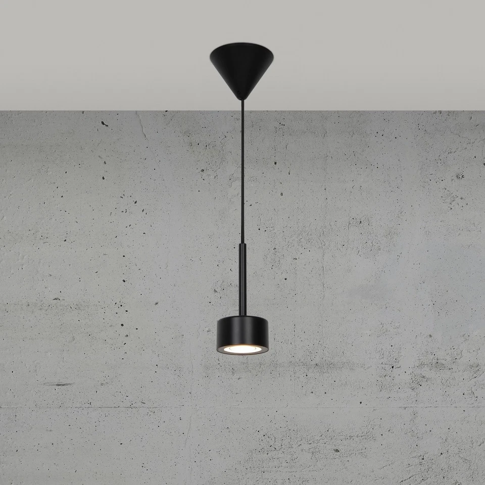 LED Pendelleuchte Nordlux Clyde Pendel Dimmbar Schwarz Hängeleuchte Hängelampe - Bild 2 von 4