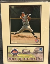 2002 TOM SEAVER Commemorative Issue USPS Cover & Stamp w/ Photo NY METS