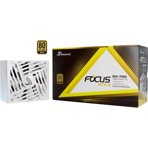 Seasonic FOCUS GX-750 ATX3.0, PC-Netzteil, weiß