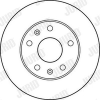 2X Bremsscheibe Coat+ Jurid 562153JC FüR Freelander JC Schachtel Landrover 1 Top