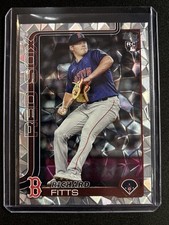 🔥Richard Fitts 2025 Topps Series 2 #670 Diamante Foil Red Sox (RC) Rookie