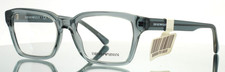 EMPORIO ARMANI EA3192 5911 Grey Blue Mens Rectangle Eyeglasses 55-18-145