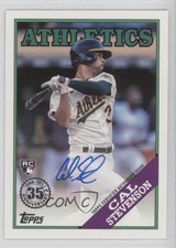 2023 Topps Update 1988 Topps Baseball Auto Cal Stevenson #88BA-CS Auto 0i7e