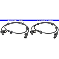 2X ATE ABS-SENSOR Raddrehzahl Vorne Passend FüR MERCEDES-BENZ E-KLASSE