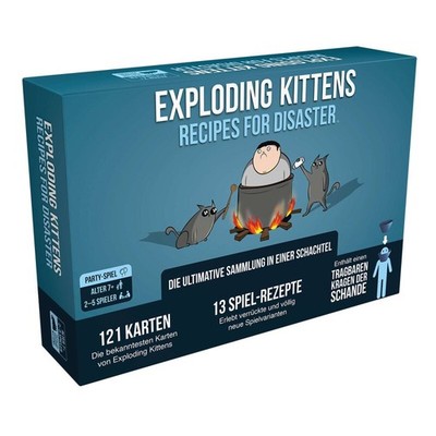 Exploding Kittens Recipes for Disaster - Grundspiel - NEU & OVP
