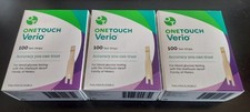 Verio Onetouch Test Strips 300 CT NEW