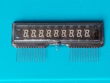 Noritake ITRON FG97D6 Japan VFD Vacuum Fluorescent Display 7 Segment 9 Digit