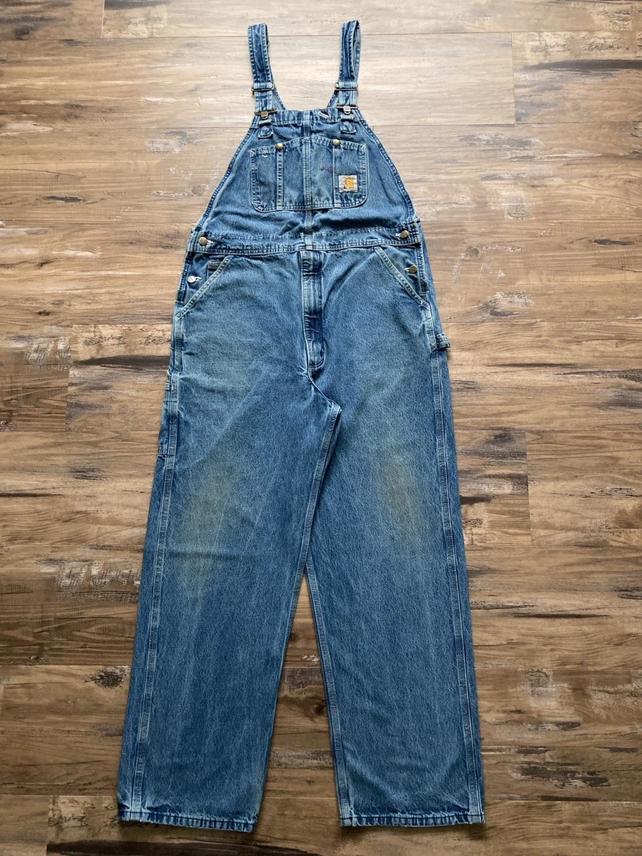 carhartt denim overalls products for sale | eBay
