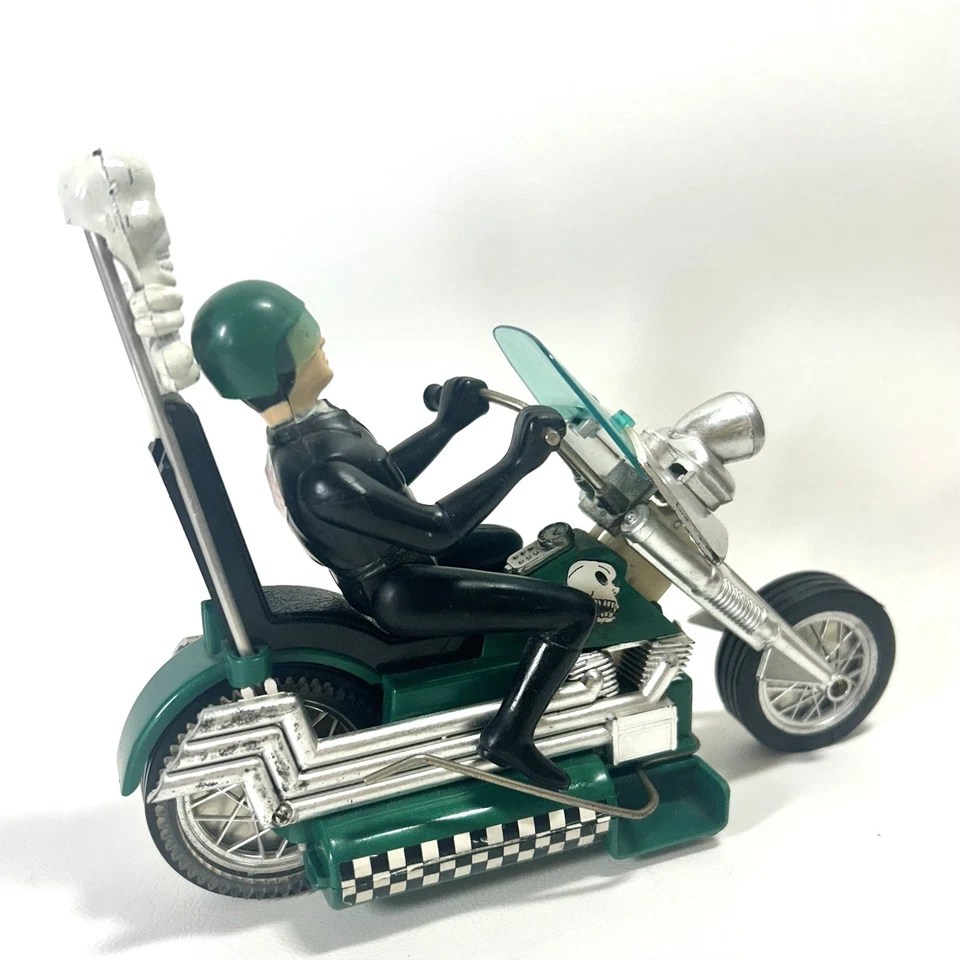 De colección Calavera Scream'n Demons Hasbro Años 70 Juguete Motocicleta Esqueleto - ¡FUNCIONA! GVC Foto 4 de 4