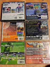 Lot of 7 Sega Dreamcast Games Grandia II Rush 2049 NFL 2K1 Silver Dragon Riders