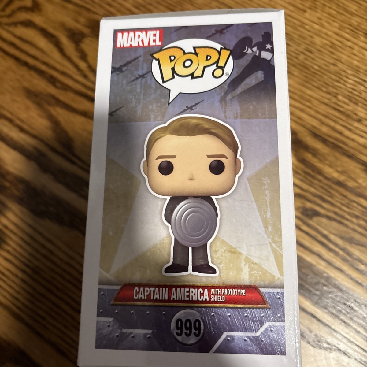 Funko Pop! Vinyl: Marvel - Captain America with Prototype Shield