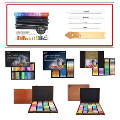 Mungyo Gallery Soft Oil Pastels mit Pastellhalter, Stümpfen, Zeichenmaterial SE