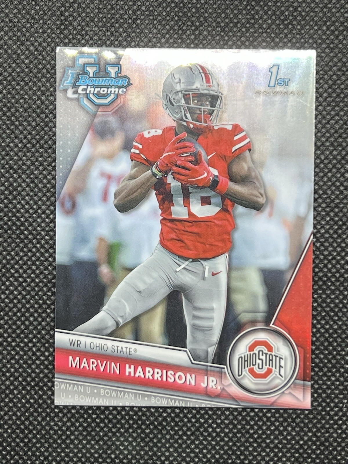 2023 Bowman University Chrome - Marvin Harrison Jr. #100 Refractor (RC)