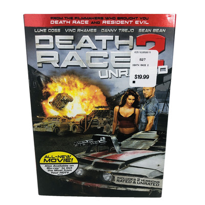 DEATH RACE 2 New Sealed DVD Rated + Unrated Versions