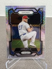 2024 Panini Prizm Luke Little Mojo Prizm Parallel Rookie Card 07/25 #72 - Cubs. rookie card picture