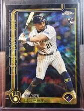 2025 Topps Chrome Update - Sapphire - Caleb Durbin - BLACK (RC) 5/10 - #USC82
