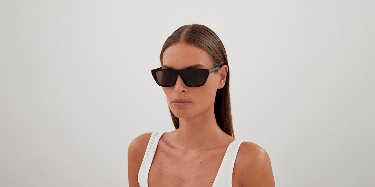 Bottega Veneta BV1291S 002 Sunglasses Havana Rectangle Frame, Brown Lenses Bottega Veneta BV1250S - 002 Havana | Sunglasses Unisex main image 3