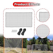 Baseball Softball Backstop Net Portable Sports Net for Pitching Hitting Yard