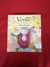 Rifle Paper Co.  Venus Epilator with Shaver  Trimmer Attachments