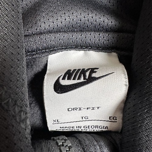 Nike Air Hoodie Y2K Gray Full Zip Up Size Youth XL Jacket Long Sleeve - Picture 5 of 10