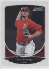 2013 Bowman Chrome Prospects RJ Alvarez #BCP170 0b0