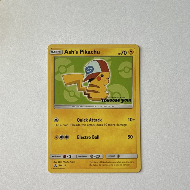 Ash's Pikachu (Sun & Moon Promo)