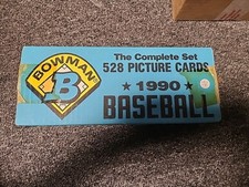 1990 BOWMAN MLB BASEBALL COMPLETE FACTORY SEALED SET Scarce Blue Retail Box